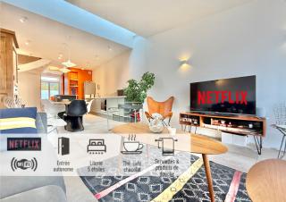 Marquette Maison Design, 2 chambres, jardin et parking gratuit, proximité vieux Lille, - 0