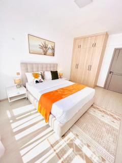 celestial two bedroom apartment with swimming pool fully equipped gym ample parking space children playing ground and a relaxing well manicured garden area for relaxing - 6