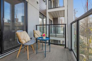 GLOBALSTAY New Cozy 1 Bedroom Apartment with Balcony - 3