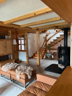 Lakeview Swiss Chalet with Hot Tub near Interlaken - 2