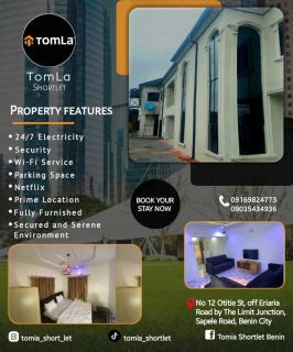 2-Bedroom Apt Short let in Benin City-Hosted by Tomla Built in 2025 - 9