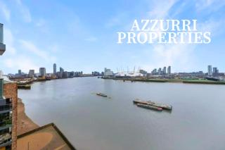 Luxury Apartment by Azzurri Properties Short Lets & Serviced Accommodation Canary Wharf with King Size Beds and Balcony - 4
