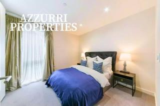 Luxury Apartment by Azzurri Properties Short Lets & Serviced Accommodation Canary Wharf with King Size Beds and Balcony - 3