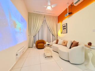Ember Loft-Space Residency-KSL Mall-2BR-Projector-6 Pax - 0