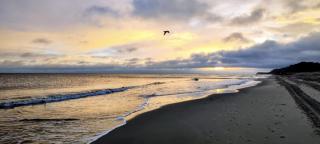 Apartmenthaus-Usedom "Kajüte 6" Sonnenuntergang an der Ostsee - 0