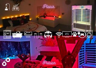 Maisons Plaisir & Pulsion Spa Sauna Privé - 9