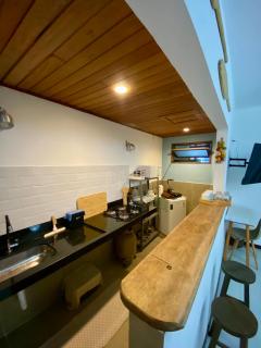 Flat Yemanjá beira-mar, 4 pessoas, quarto e sala, piscina - 1