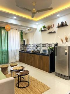 Little Oasis - 1BHK in Siolim with pool - 1