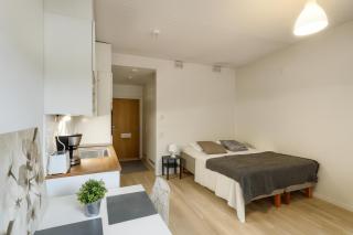 Kotimaailma - Valoisa yksiö - Lähellä junaa & lentoasemaa - Vantaa - 8