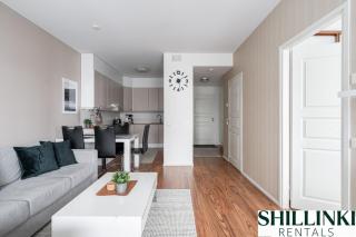 Homelike 1BR with Sauna, Balcony & Free Parking - 4