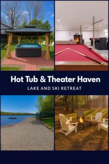 Hot Tub & Theater Haven-Lake and Ski Retreat - 0
