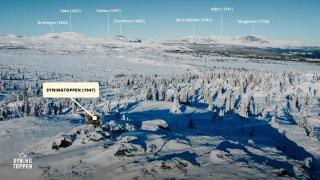 Modern Cabin With Mountain View By Syningtoppen - 0