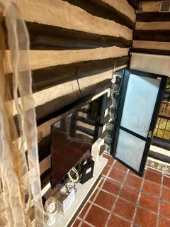 Cabaña Troncos con Piscina - Balcones - Naturaleza - 3