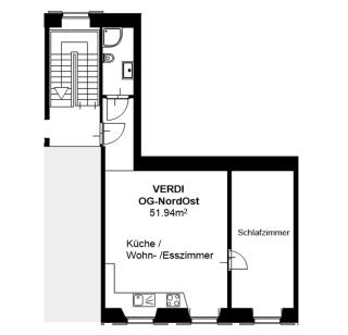 Charmante Zollhaus-Wohnung - 2 bis 3 Gäste nähe Schweiz - 1