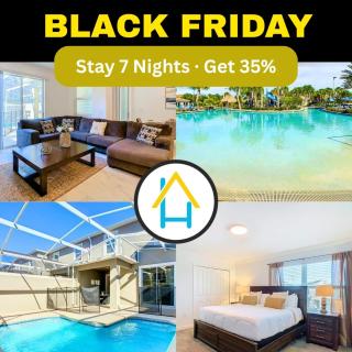 Family Oasis with Private Pool and access to 2 clubhouses - Free Waterpark - 0