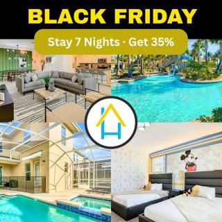 Themed 5BR Lakeview Villa with Pool & Clubhouses - 0