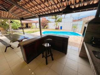 casasveraneio , Barra de são Miguel casa com 4 quartos sendo 2 suítes,todos com ar condicionado, 300 m da praia, 5 minutos praia das conchas e 10 do gunga! Área de lazer com piscina de 10 m churrasqueira e freezer!a melhor! - 6