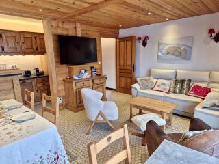 Les Gets: Appartement 3 pièces près centre et pistes, parking, 4/5 couchages - FR-1-623-315 - 2