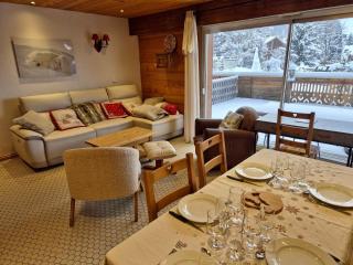 Les Gets: Appartement 3 pièces près centre et pistes, parking, 4/5 couchages - FR-1-623-315 - 1