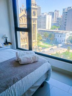 HOM I Nuevo Depto 1D1B 3PAX en Santiago Centro - 9