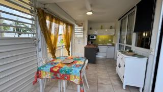 Brin d'ile Anse des Rochers vue mer à 50 m de la plage et piscine - Saint-François - 4