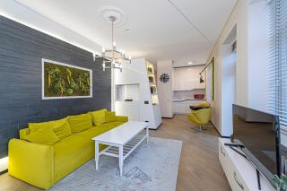 Modern White Moss Apartment Kaunas Center - 0