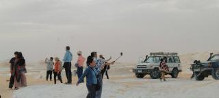 White Desert Safari trip , two days one night camping - 3