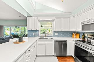 Heated PoolFire PitOutdoor KitchenCorn Hole - 7