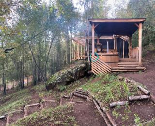 Cabañas con tinajas Mahuidas Panguipulli - 9