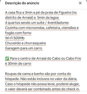 Casa Elisheik - 3min da Praia e Lagoa em Figueira -Arraial do Cabo - 9