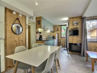 Bel appartement rénové 2 pièces cabine, 4-5 pers, vue station, Wifi - FR-1-455-279 - 9