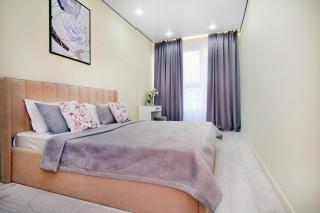 Уютная квартира в ЖК Comfort City рядом с ТРЦ Mega Alma-Ata - 0