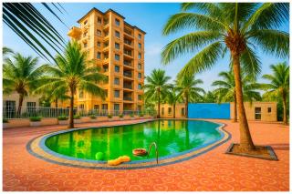 Baliapanda Housing Colony Santosh Palac Residency Near Sea Beach # Lift # Parking - Swimming Pool- Fully Air conditioning Room - 0