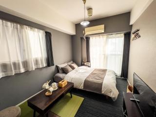 大須観音商店街内 徒歩2分で駅 名古屋駅7分 1ベッド1浴室1トイレ独立マンション 安全キー付き - 0