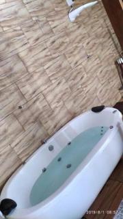 Piscina Churrasqueira e paz Casa de Campo da Jeanne em Campo Grande, Rio de Janeiro - 3