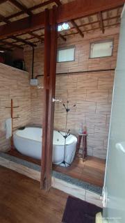 Piscina Churrasqueira e paz Casa de Campo da Jeanne em Campo Grande, Rio de Janeiro - 4