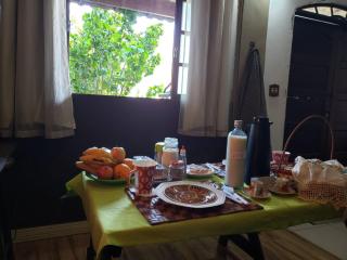 Piscina Churrasqueira e paz Casa de Campo da Jeanne em Campo Grande, Rio de Janeiro - 7