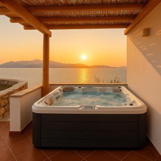 Naxian Sky Villa - Aegean Sunset Hilltop Bliss - 0