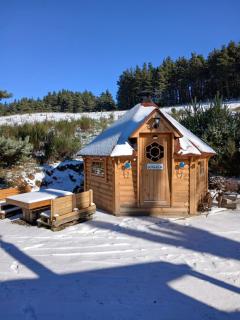Gîte 6 personnes en pleine nature jacuzzi, sauna, kota - 6