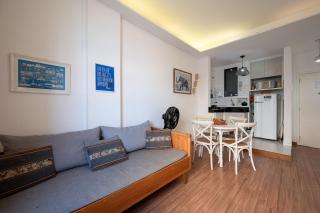 Vista para a praia de Copacabana, quarto e sala - 3