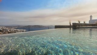 Aether Mykonos 3BR Villa with Serene Port & Town Views - 8