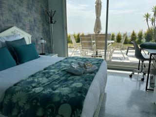 Rooftop vue Mer face Port, Plages & Centre à pied - 1