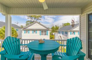 Beachside Escape with Private Hot Tub and Free Golf Cart Use-Steps from the Beach! The Mayflower - 8