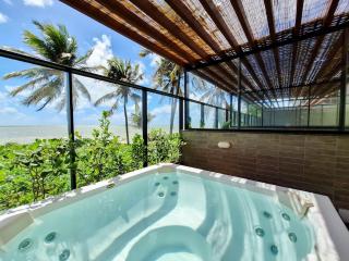 Lindo apto Pé na areia com Jacuzzi privativa - 0