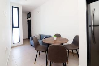 Acogedor departamento con balcon y alberca en roof - 4