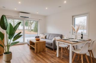 Neues Tiny House - Gemütlich, ruhig, privat - mit Parkplatz und Terrasse - Hessisch Lichtenau - 9