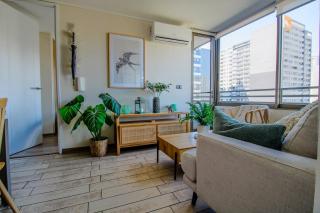 2D 2B, hasta 4 personas, Vista cordillera, Parking, AC & Calefacción - 0