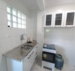 São Vicente-Kitnet para 4 Pessoas a 50 Metros da Areia - 6