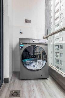 Furnished one bedroom apartment with swimming fully equipped gym ample parking space children playing ground and amazing city views - 4