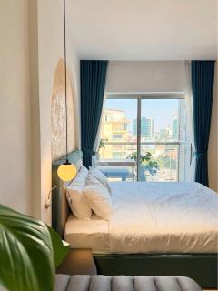 Cozy modern studio with Gym & Pool - 0